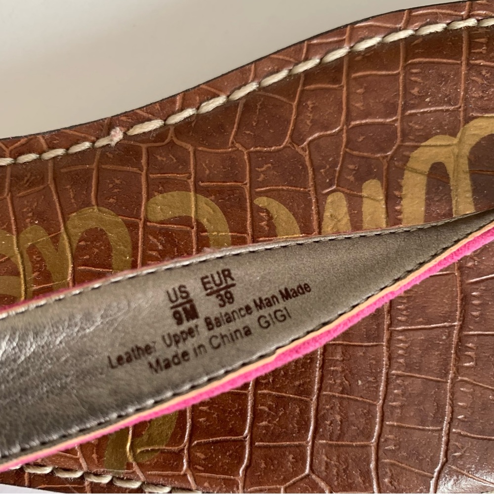 Sam Edelman Gigi Sandals in Fuchsia Pink Suede•NWOT - Picture 6 of 7